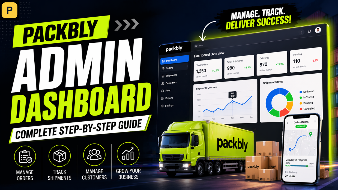 Packbly Admin Dashboard: A Complete Step-by-Step Guide to Managing Your Logistics Operations