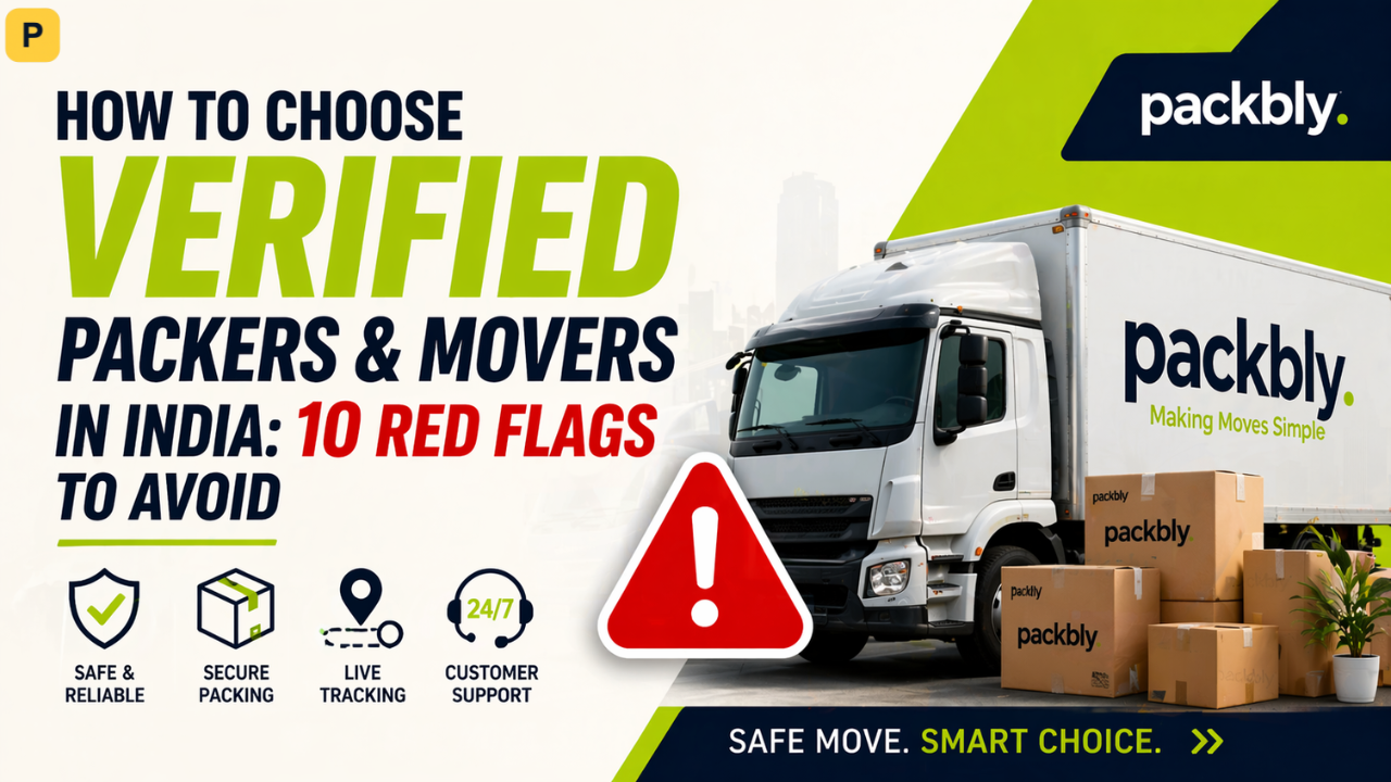 How to Choose Verified Packers and Movers in India: 10 Red Flags to Avoid